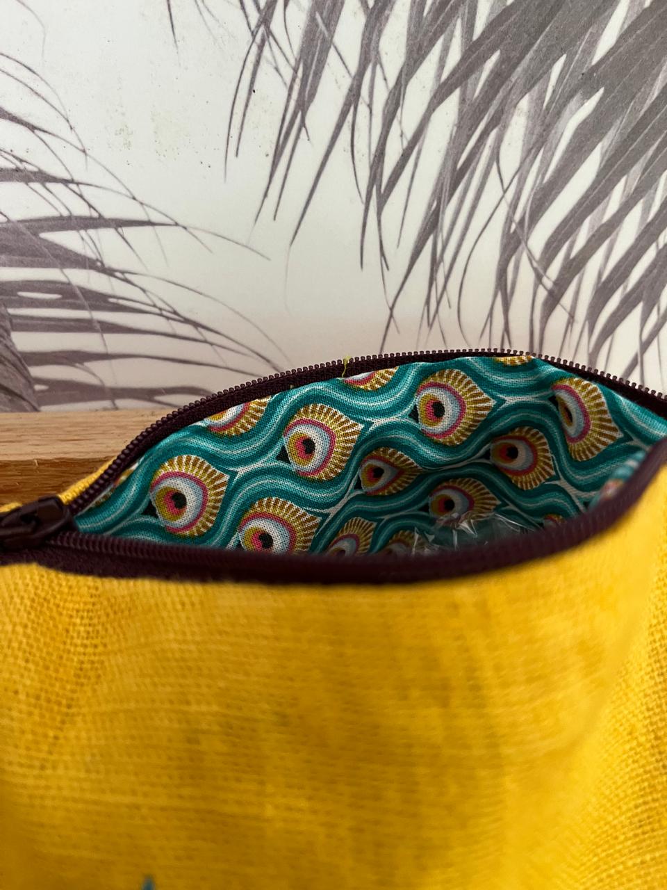 Pochette Lin "Dorée"