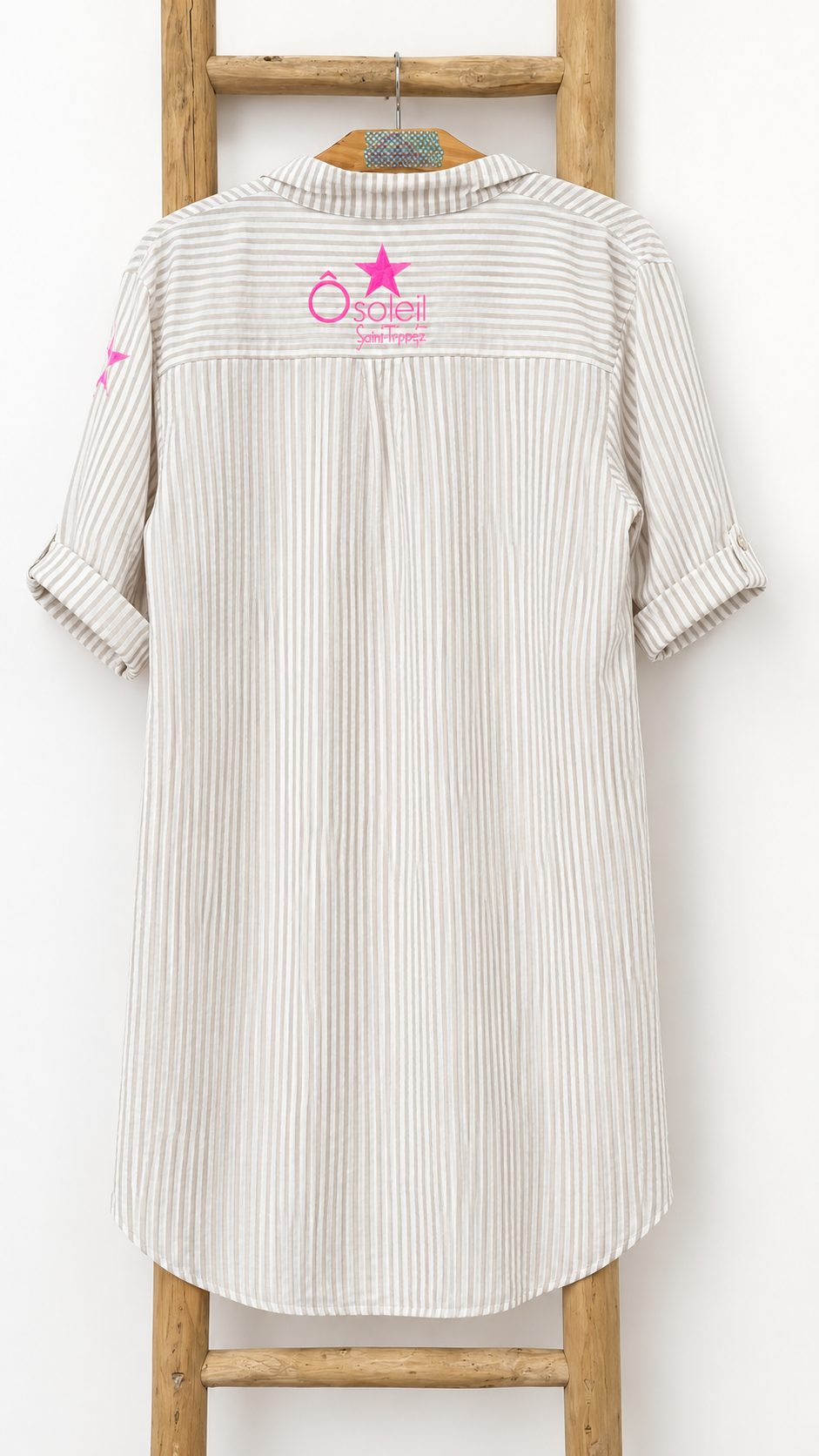 Robe chemise rayée "Strippy"