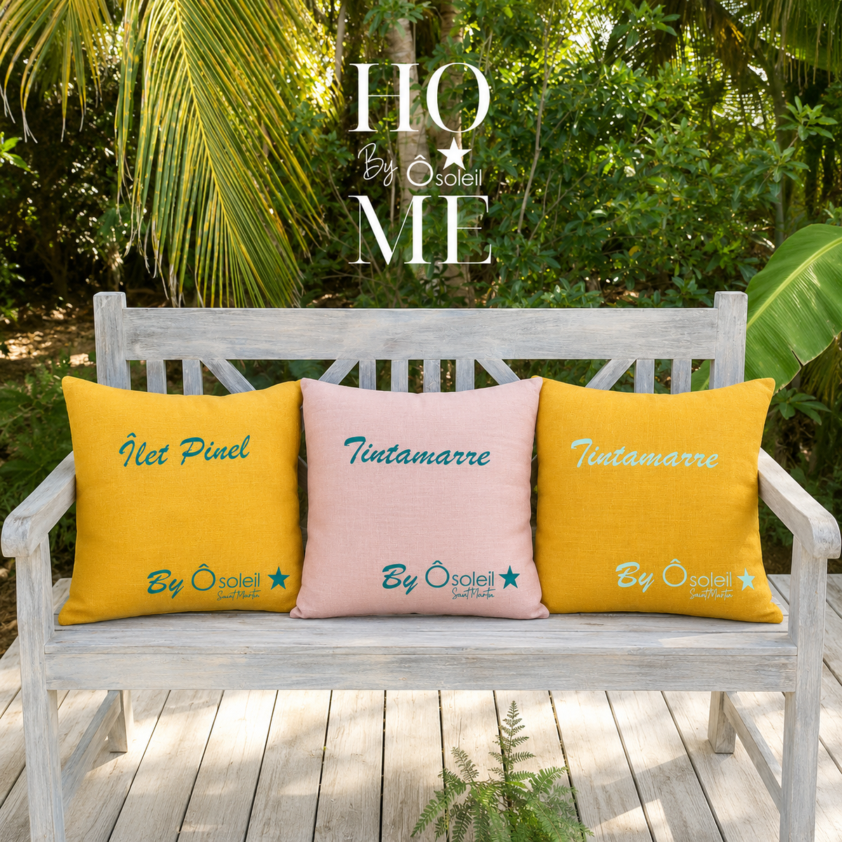 Des housses de coussin Souvenir 100% lin HomeMade