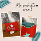 Pochette Lin "Corail"