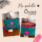 Pochette Lin "Lagon"