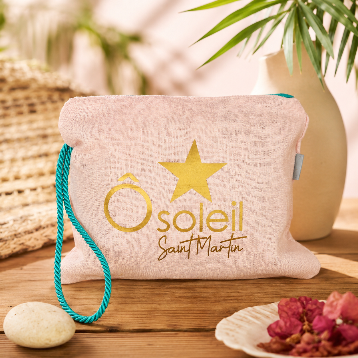 Pochette Lin "Sable"