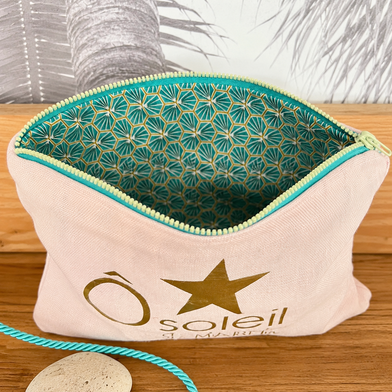 Pochette Lin "Sable"