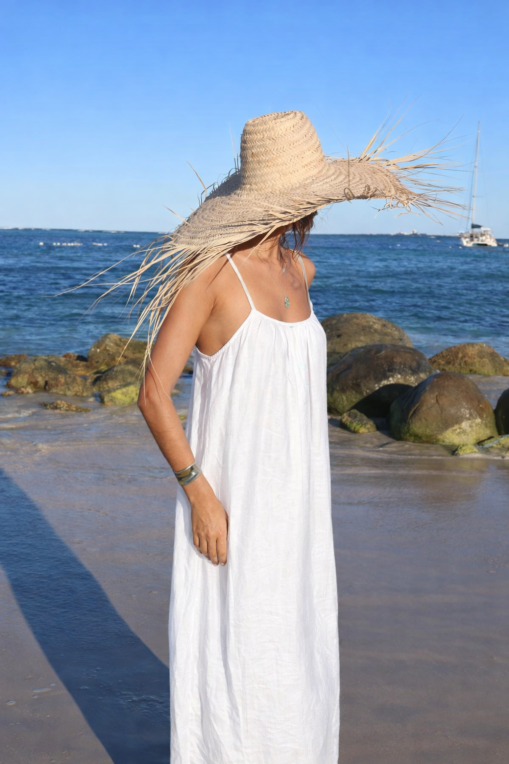 Robe Longue Gaze de coton "Gazou"