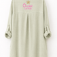 Robe chemise longue voile de coton "Vole"