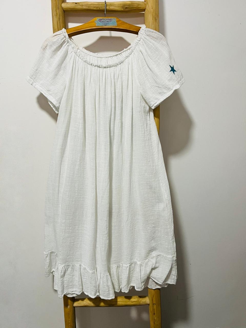 Robe Coton effet Lin "Babydoll"