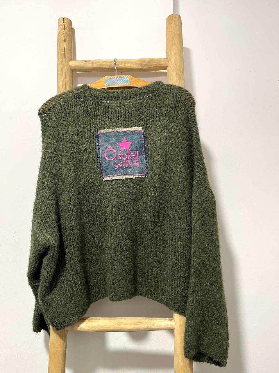 Gilet Kaki "Chô"