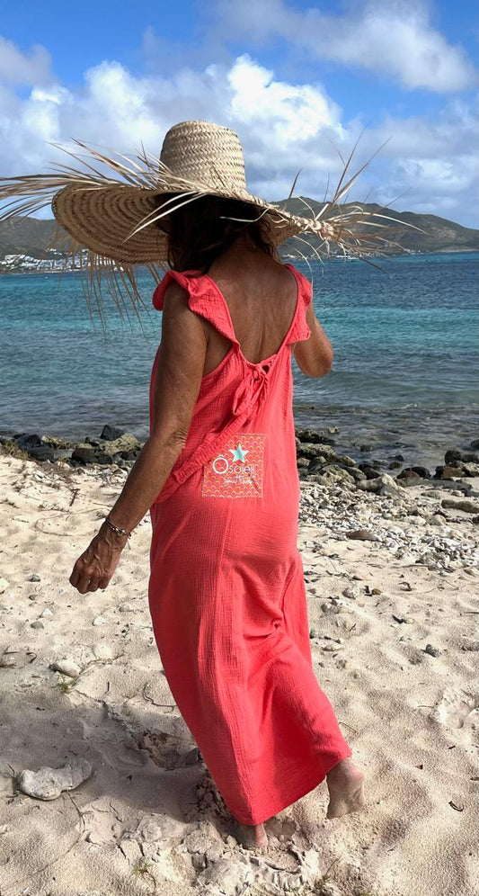 Robe longue Gaze de Coton "Lady"