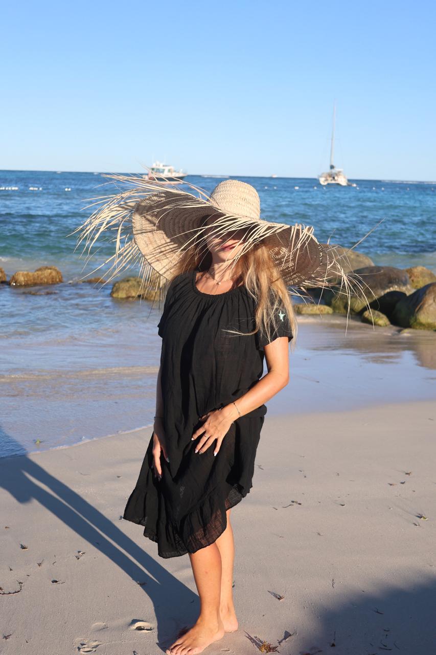 Robe Coton effet Lin "Babydoll"